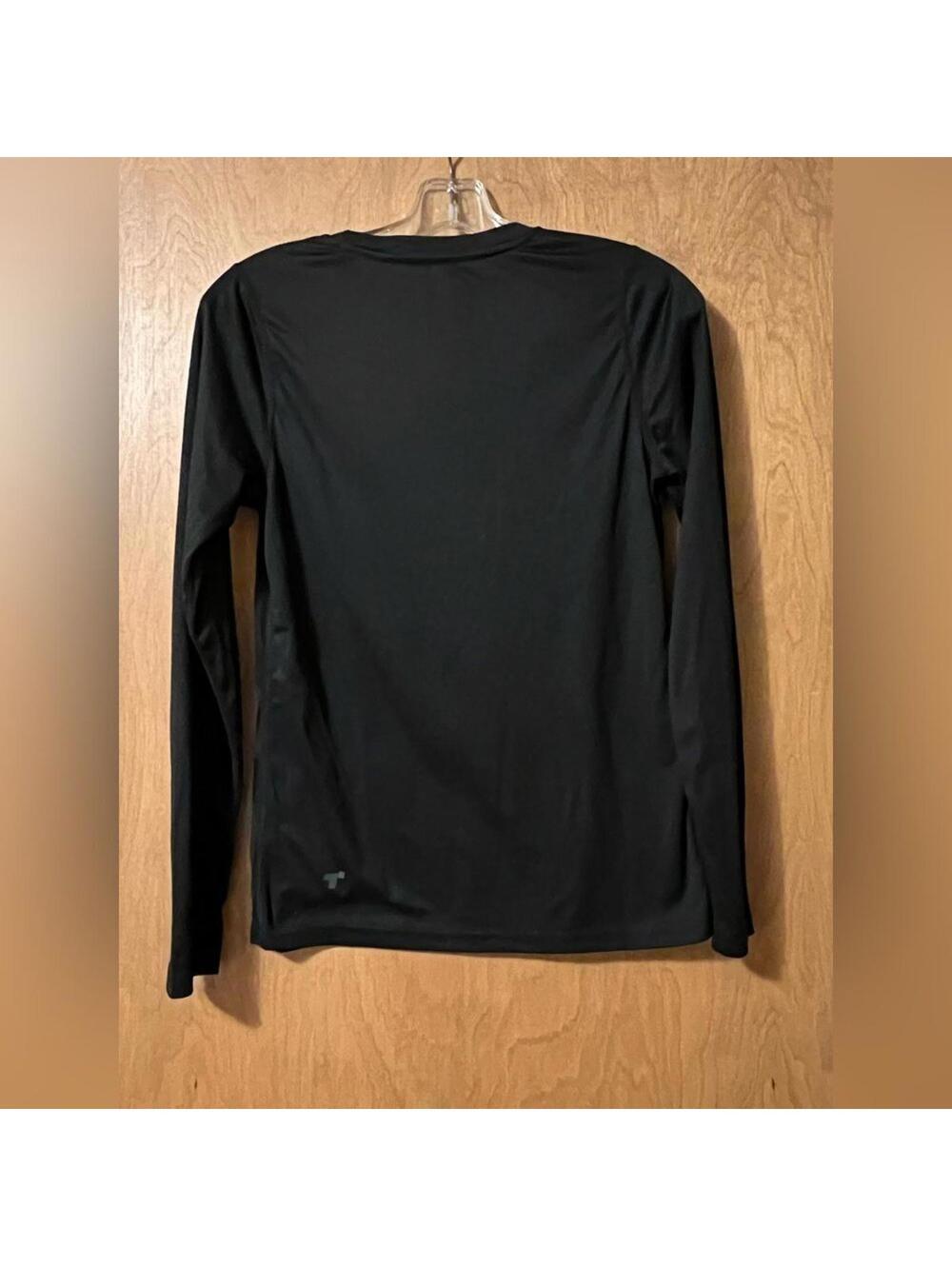 Terramar Climasense Boys Black Lightweight Base Layer Long Sleeve Top Size XL - Picture 2 of 4